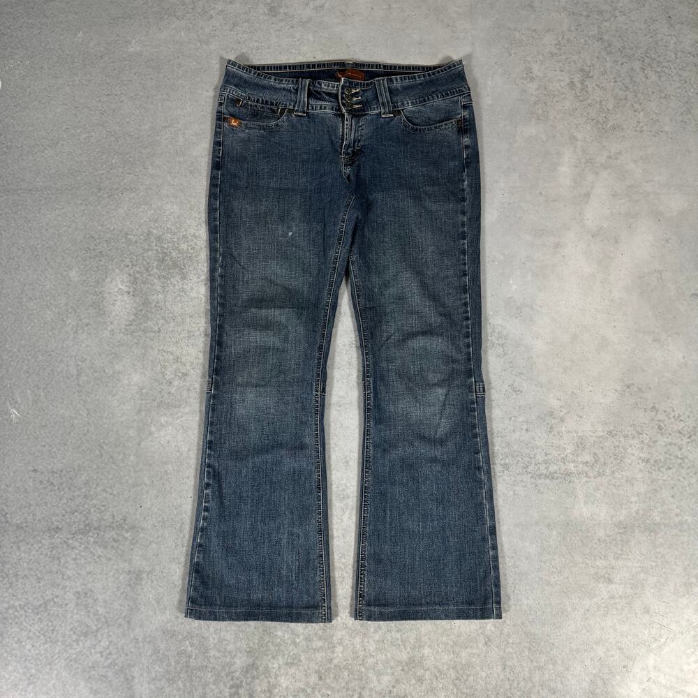 Lee One True Fit Jeans Straight Fit Dark Wash - Size: 13/14L